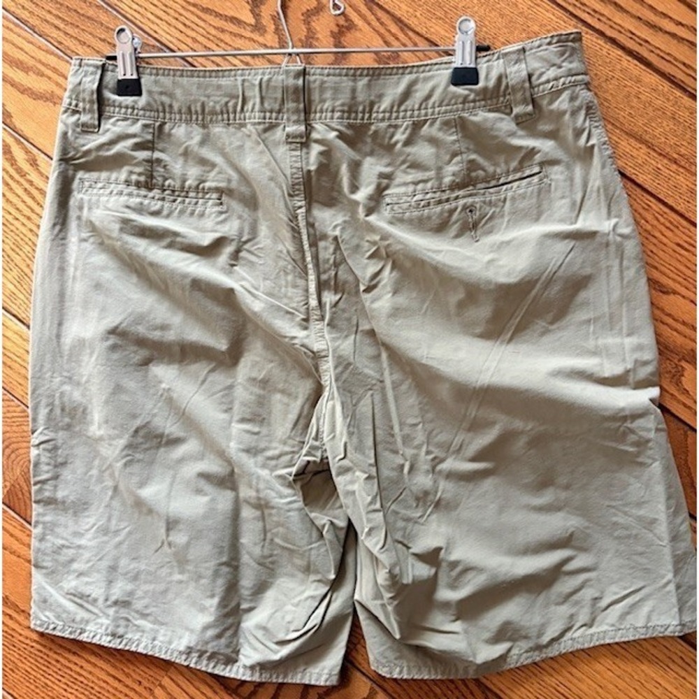PATAGONIA MEN'S Sz. 34 Green Shorts Drawstring Gorpcore Hiking Trail Biking - Picture 2 of 8